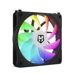 NOX Hummer NXHUMMERELINKBK sistema di raffreddamento per computer Case per computer Ventilatore 12 cm Nero 1 pz
