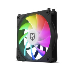NOX Hummer NXHUMMERELINKBK sistema di raffreddamento per computer Case per computer Ventilatore 12 cm Nero 1 pz