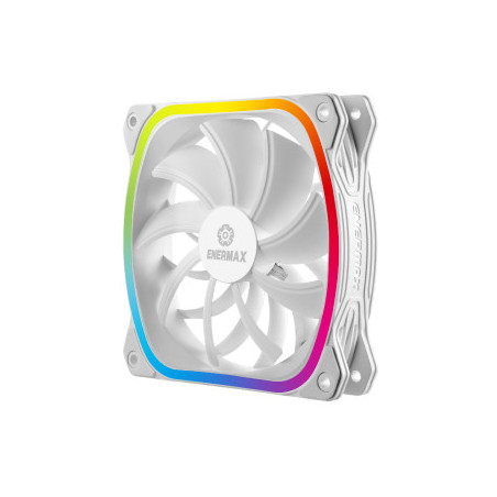 Enermax SquA RGB Case per computer Ventilatore 12 cm Bianco