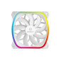 Ventilador gaming enermax squa rgb 120 mm blanco