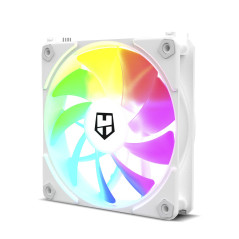 NOX Hummer NXHUMMERELINKWH sistema di raffreddamento per computer Case per computer Ventilatore 12 cm Bianco 1 pz