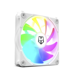 NOX Hummer NXHUMMERELINKWH sistema di raffreddamento per computer Case per computer Ventilatore 12 cm Bianco 1 pz