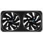 Ventilador de caja dual aerocool astro argb 2x 120mm