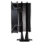 Ventilador disipador cpu hiditec c12 pwm 120mm pwm black