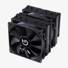 Hiditec C20 PRO Processore Raffreddatore d'aria 12 cm Nero