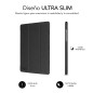 Funda subblim shock case para samsung tab a9+ 11 pulgadas negro