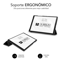 SUBBLIM FUNDA TABLET SHOCK CASE SAMSUNG TAB A9+ 11'' NEGRO 27,9 cm (11") Custodia a libro Nero