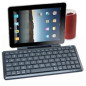 Mini teclado bluetooth con soporte para tablet y movil smartphone universal