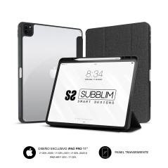 Funda subblim shock case para apple ipad pro 11 pulgadas negro