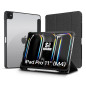 Funda subblim clear shock case para ipad pro 11 pulgadas 2024 negro
