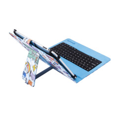 SilverHT 111934540199 tastiera per dispositivo mobile QWERTY Spagnolo Micro-USB Multicolore