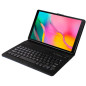 Funda silver ht para tablet samsung tab a 2019 10.1 pulgadas (t510 - t515) con teclado bluetooth azul