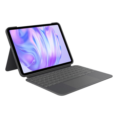 Funda logitech combo touch para con teclado para ipad pro m4 11 pulgadas grafito