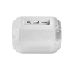 Mars Gaming MSBAXW altoparlante portatile e per feste Altoparlante portatile stereo Bianco 10 W