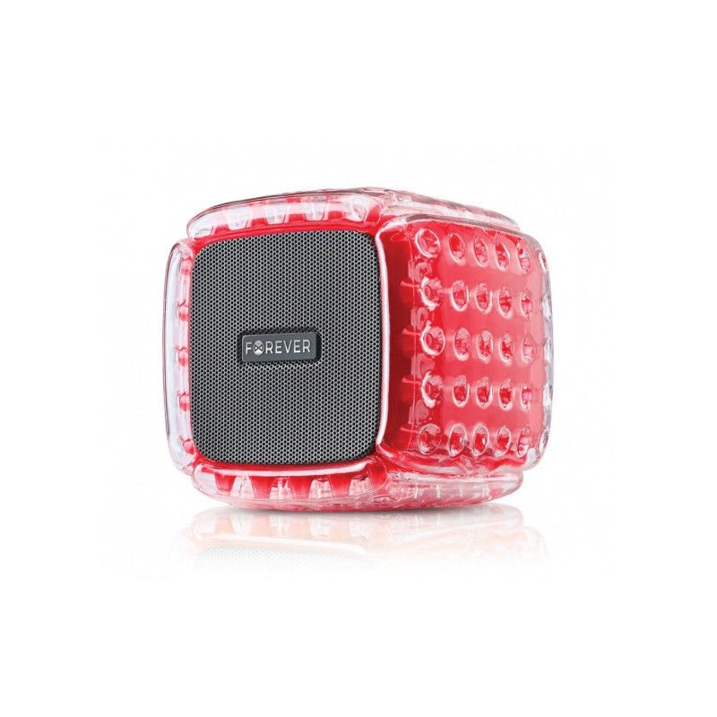 Altavoz bluetooth forever bumpair bs - 700 red color rojo