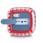 Altavoz bluetooth forever bumpair bs - 700 red color rojo