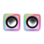 Altavoces mars gaming mscubep premium 8w rosa