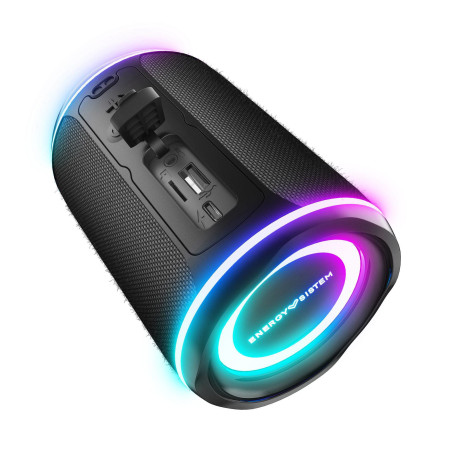 Altavoz energy sistem urban box supernova negro 16w - tws - bluetooth 5.1 - usb - microsd mp3 - rgb