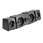 Altavoces mars gaming ms22 2.2 35w usb + jack 3.5mm rgb negro
