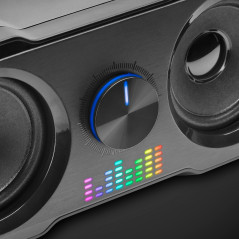 Mars Gaming MS22 altoparlante Nero Cablato 35 W