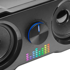 Mars Gaming MS22 altoparlante Nero Cablato 35 W