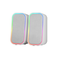 Mars Gaming MS-OM Bianco Con cavo e senza cavo 20 W