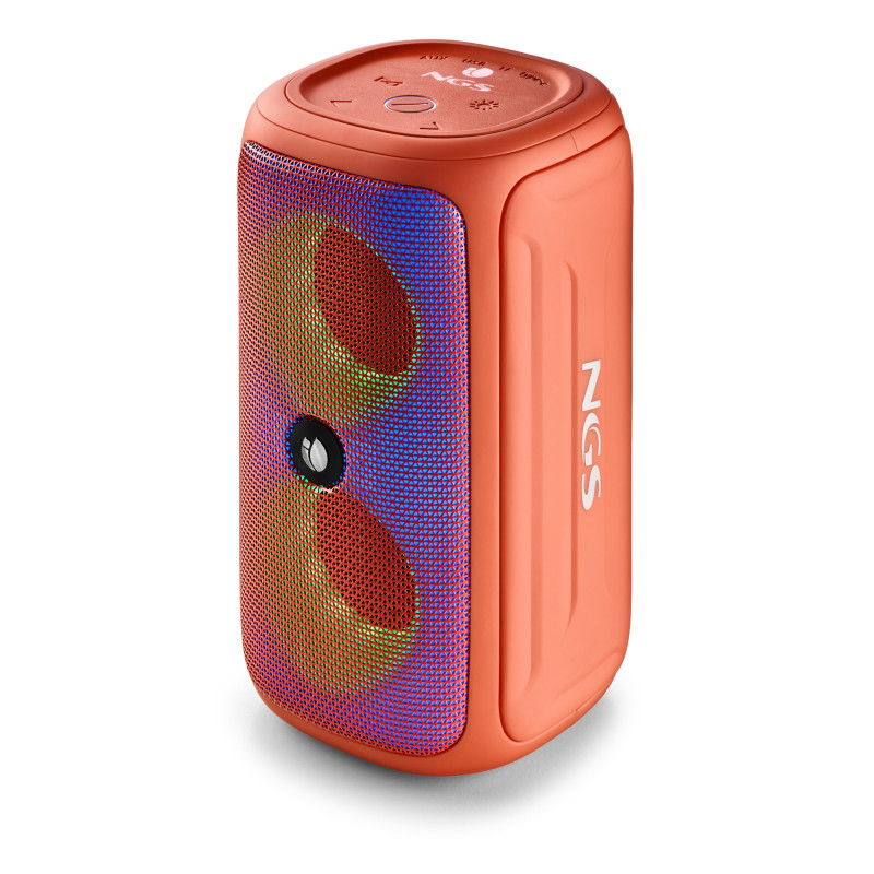 Altavoz bluetooth ngs roller beast - 32w - coral