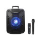 Altavoz portatil fonestar california 200w - jack - auxiliar - funcion karaoke - bluetooth - usb - mp3 - radio fm - microfono