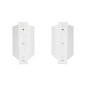 Altavoces activos tooq de pared blancos 30w autoamplificados