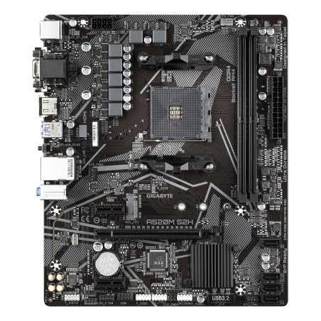 Placa base gigabyte am4 a520m s2h