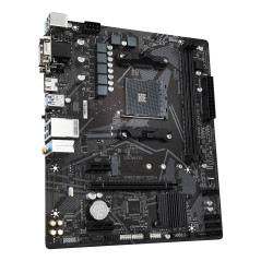 GIGABYTE Scheda madre A520M S2H - Supporta CPU AMD Ryzen serie 5000 AM4, VRM digitale puro 4+3 fasi, fino a 5100MHz DDR4 (OC),