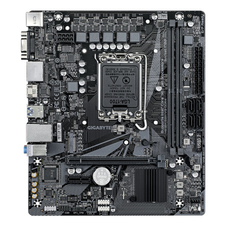 Placa base gigabyte h610m s2h v3 ddr4 matx 2xddr4