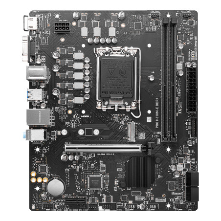 Placa base msi 1700 pro h610m - e ddr4 atx -  2x ddr4 -  4x sata3 -  2x usb 3.2 -  4x usb 2.0 911 - 7d48 - 007