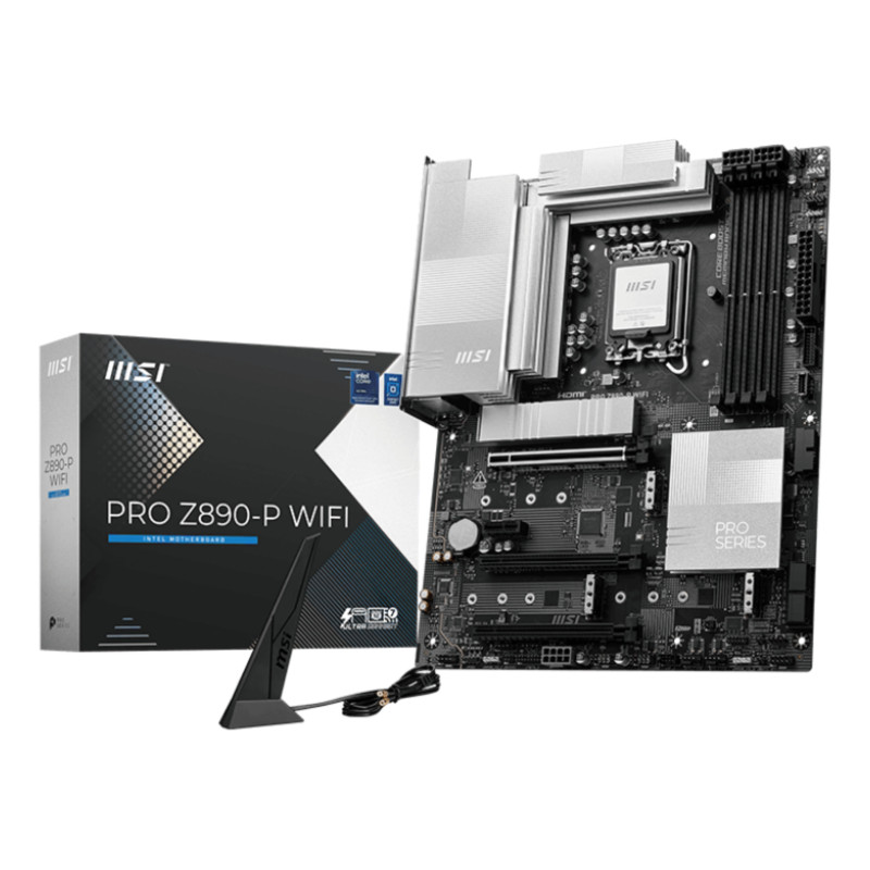 Placa base msi pro z890 - p lga 1851 wifi atx 4xddr5