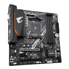 GIGABYTE B550M AORUS ELITE Scheda madre - CPU AMD Ryzen 5000, VRM a 5+3 fasi, fino a 4733 MHz DDR4, 1xPCIe 4.0 + 1xPCIe 3.0