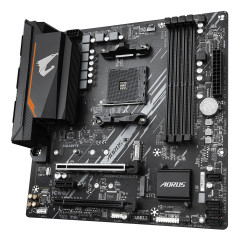 GIGABYTE B550M AORUS ELITE Scheda madre - CPU AMD Ryzen 5000, VRM a 5+3 fasi, fino a 4733 MHz DDR4, 1xPCIe 4.0 + 1xPCIe 3.0