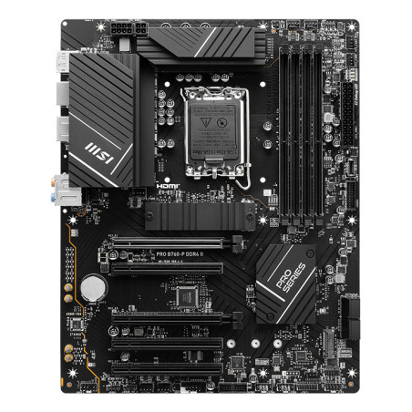 Placa base msi pro b760 - p ddr4 ii atx lga1700