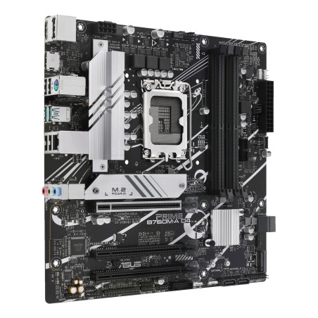 Asus prime b760m - a d4 - csm socket 1700 ddr4 x4 max 128gb 3200mhz hdmi displayport matx