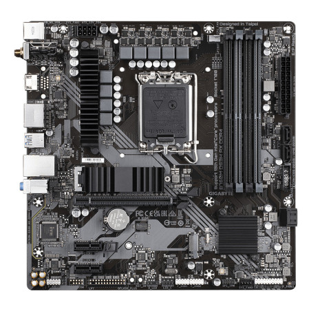 Placa base gigabyte b760m ds3h ax 1700 matx -  4 x ddr4 -  4 x sata -  3 x usb 3.2 -  2 x usb 2.0 -  1 x usb tipo c