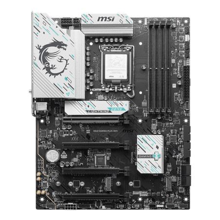 Placa base msi b860 gaming plus wifi atx -  4x ddr5 -  4x sata 6gb - s lga 1851
