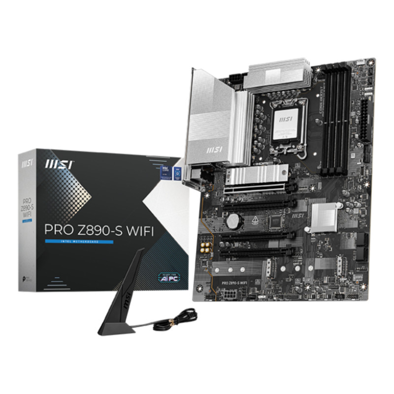 Placa base msi pro z890 - s wifi lga 1851 atx 4xddr5