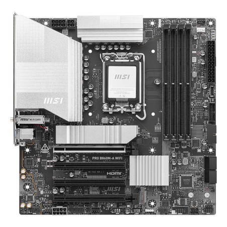 Placa base msi pro b860m - a lga 1851 wifi atx 4xddr5