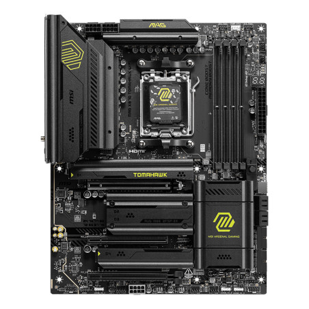 Placa base msi mag x870 tomahawk wifi am5 atx - 4x ddr5