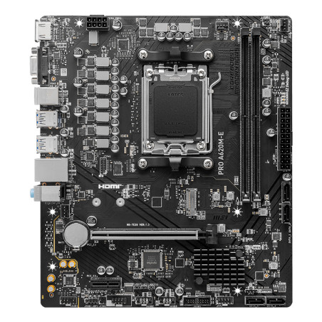 Placa base msi amd am5 a620m - e