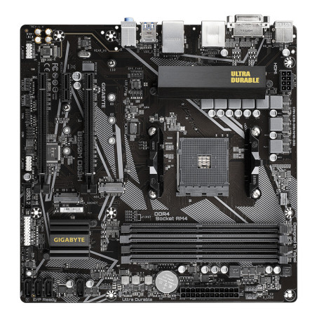 Placa base gigabyte b550m ds3h am4 m - atx -  4x ddr4 -  4x sata3 -  4x usb 3.2 -  4x usb 2.0 gab55mdsh - 00 - g