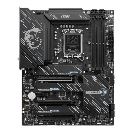 Placa base msi z890 lga 1851 gaming plus wifi atx 4xddr5