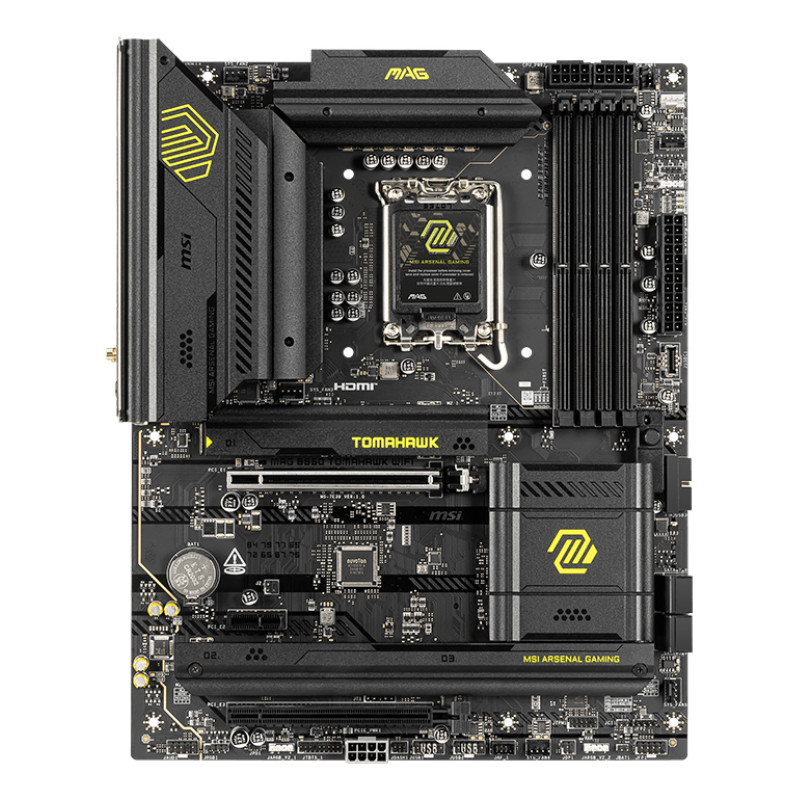 Placa base msi mag b860 tomahawk wifi atx -  4x ddr5 -  lga 1851