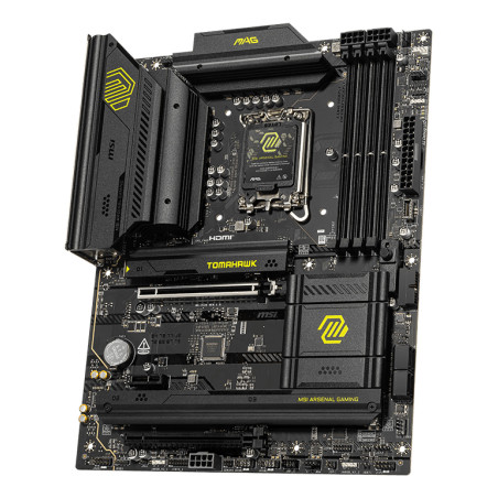 Placa base msi mag b860 tomahawk wifi atx -  4x ddr5 -  lga 1851