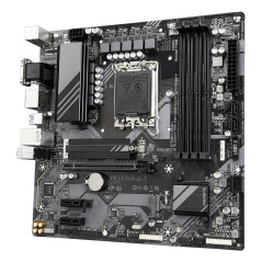 GIGABYTE B760M DS3H Scheda Madre - Supporta processori Intel Core 14ª generazione, VRM digitale a 6+2+1 fasi, fino a 7600MHz