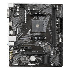 GIGABYTE Scheda madre A520M K V2 - Supporta CPU AMD Ryzen serie 5000 AM4, fino a 5100MHz DDR4 (OC), PCIe Gen3 x4 M.2, LAN GbE,